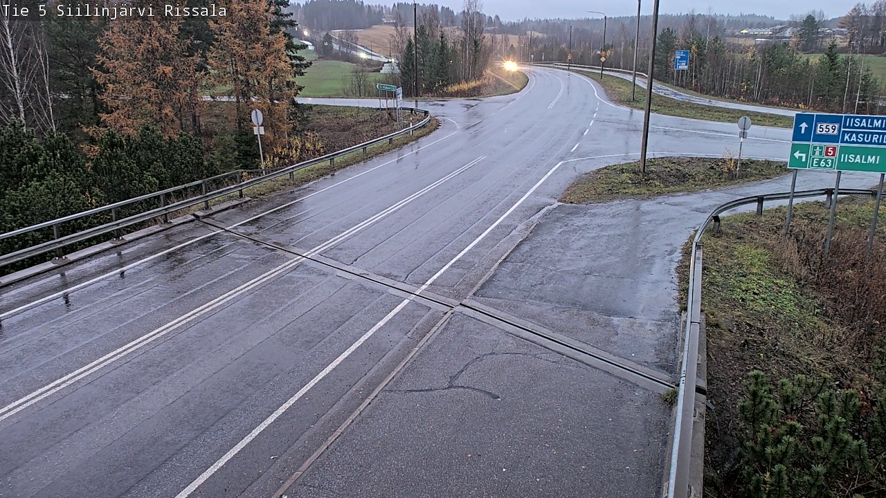 Weather Camera Image Väg 5 Siilinjärvi, Rissala, Siilinjärvi, Pohjois-Savo