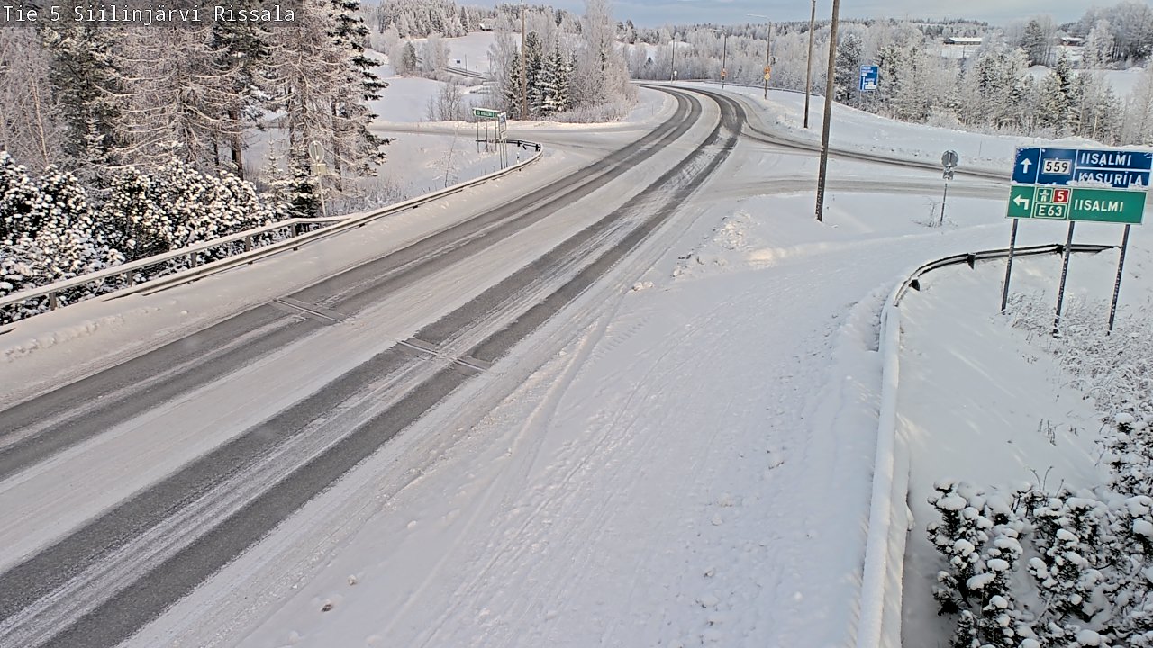 Kelikamerat Kuva Tie 5 Siilinjärvi, Rissala, Siilinjärvi, Pohjois-Savo
