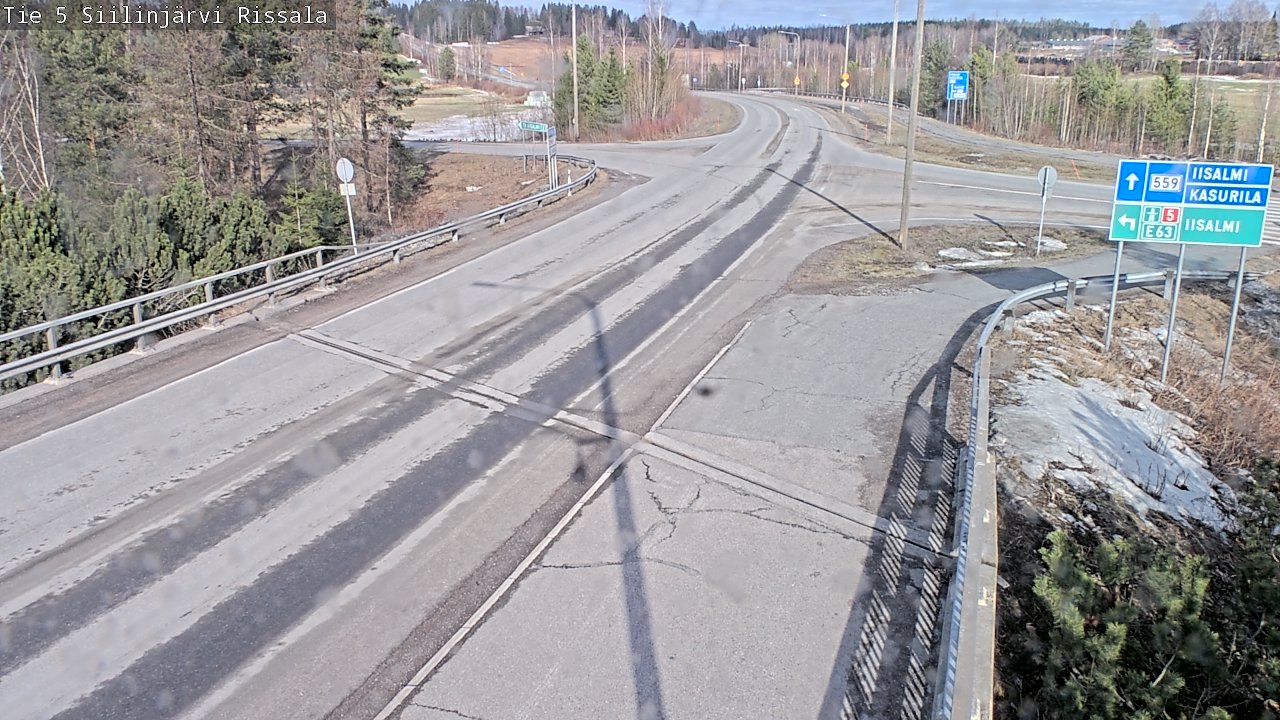 Kelikamerat Kuva Tie 5 Siilinjärvi, Rissala, Siilinjärvi, Pohjois-Savo