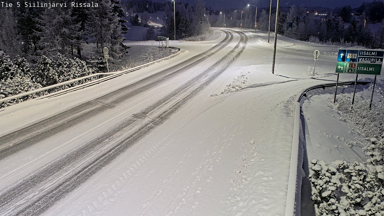 Kelikamerat Kuva Tie 5 Siilinjärvi, Rissala, Siilinjärvi, Pohjois-Savo