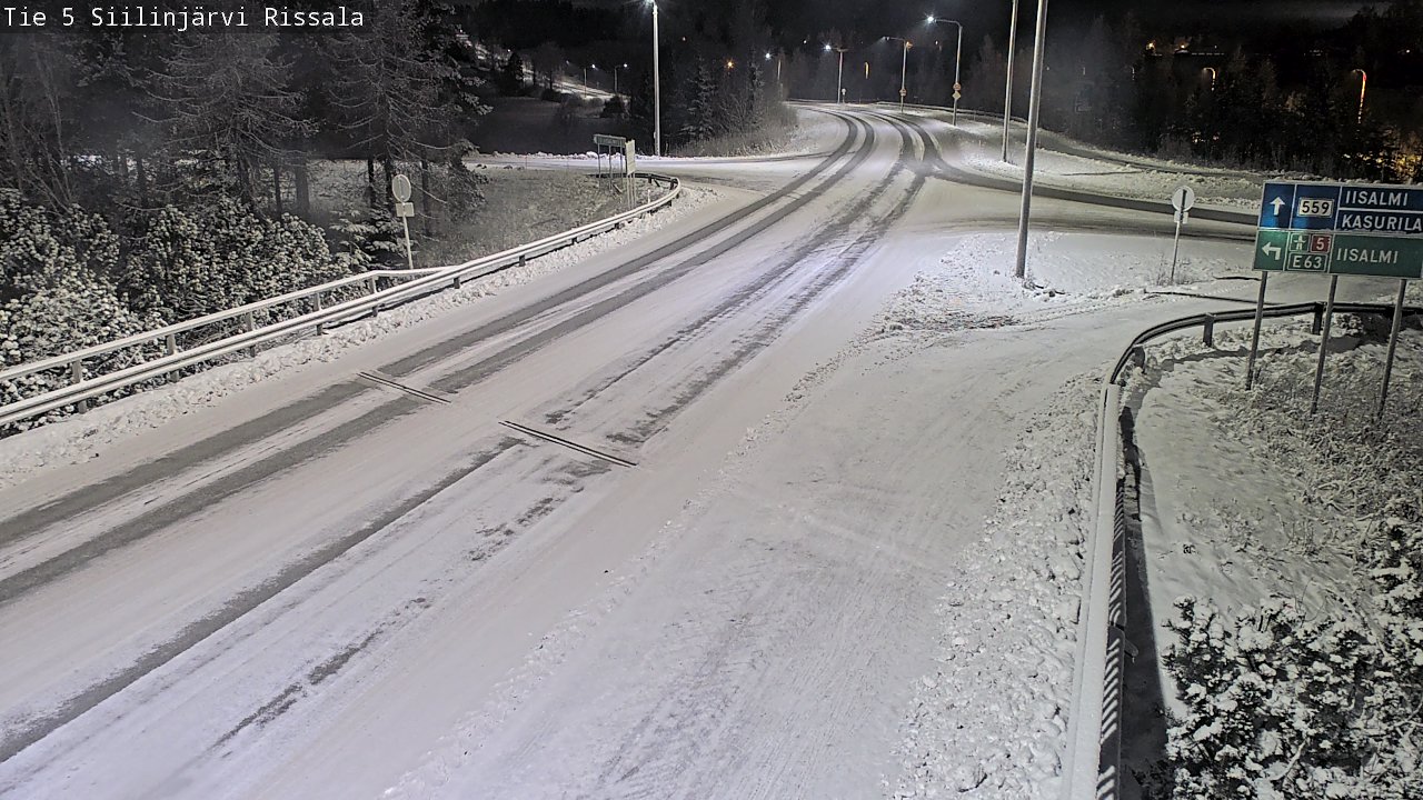 Kelikamerat Kuva Tie 5 Siilinjärvi, Rissala, Siilinjärvi, Pohjois-Savo