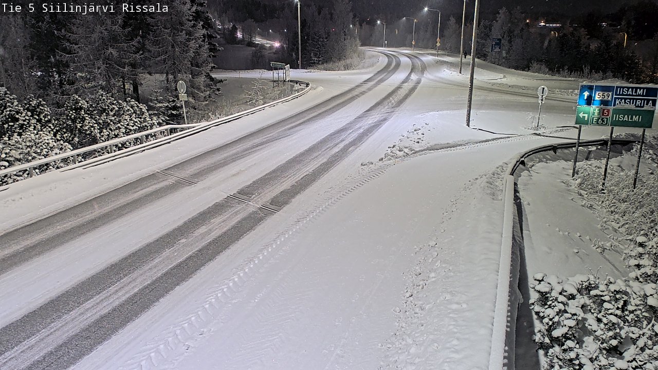 Kelikamerat Kuva Tie 5 Siilinjärvi, Rissala, Siilinjärvi, Pohjois-Savo