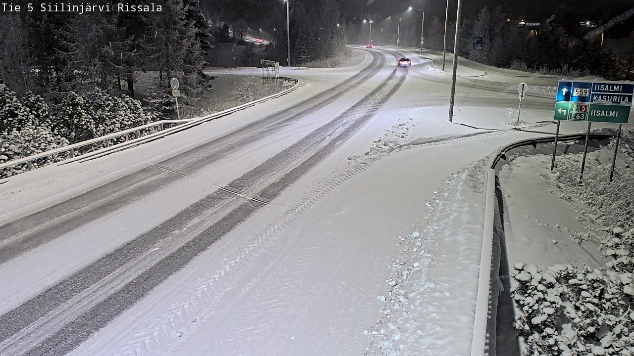 Kelikamerat Kuva Tie 5 Siilinjärvi, Rissala, Siilinjärvi, Pohjois-Savo