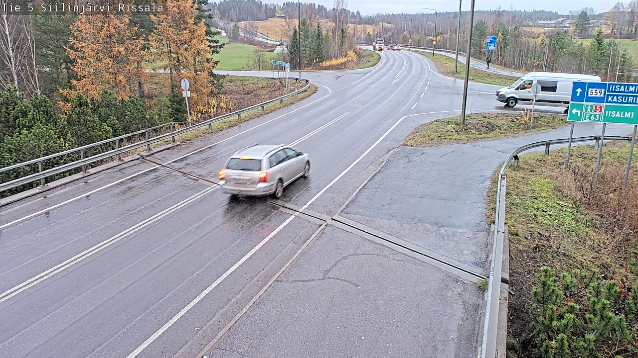 Weather Camera Image Väg 5 Siilinjärvi, Rissala, Siilinjärvi, Pohjois-Savo