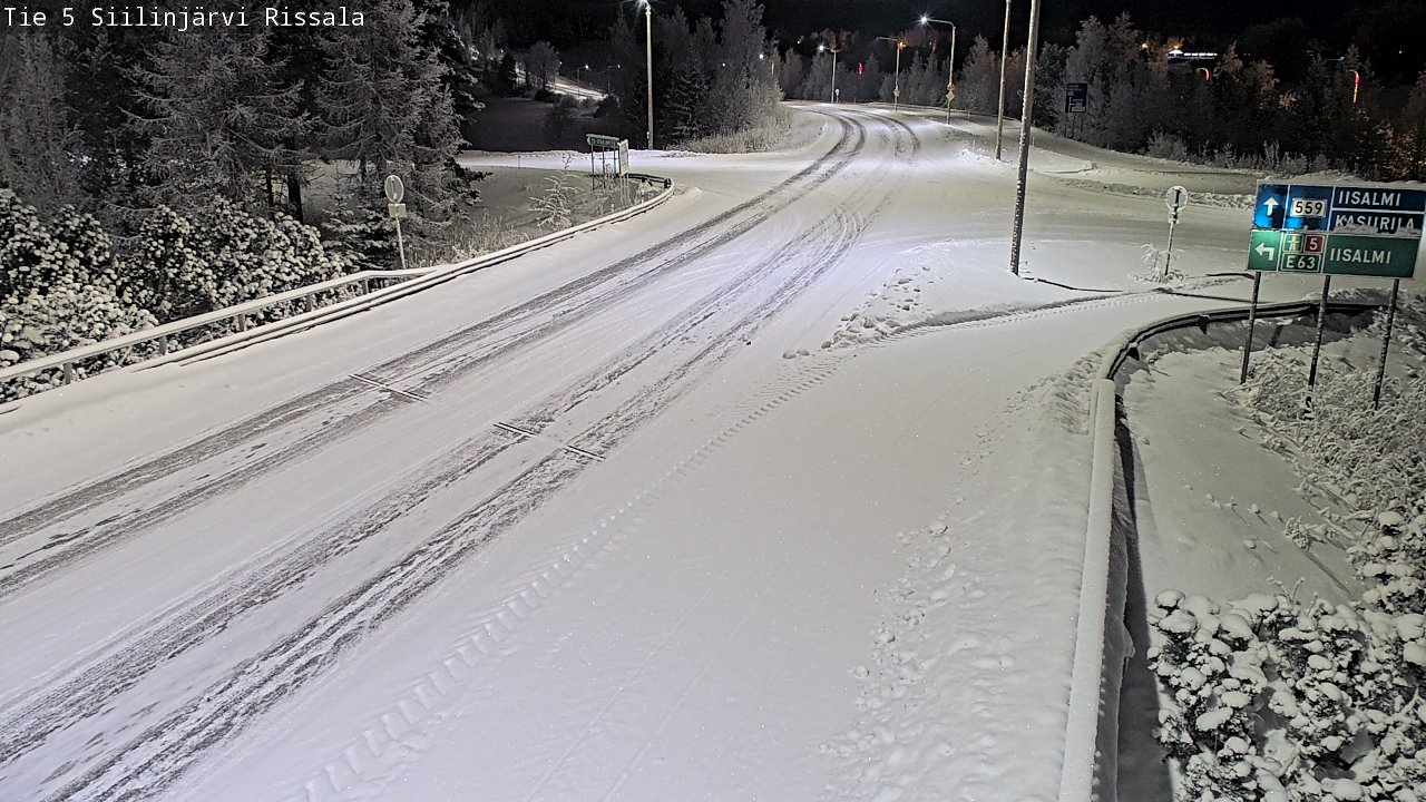 Kelikamerat Kuva Tie 5 Siilinjärvi, Rissala, Siilinjärvi, Pohjois-Savo