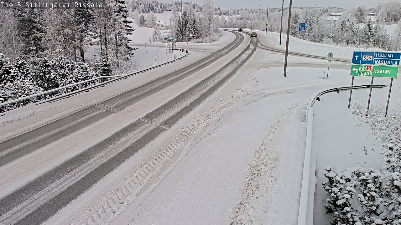 Kelikamerat Kuva Tie 5 Siilinjärvi, Rissala, Siilinjärvi, Pohjois-Savo
