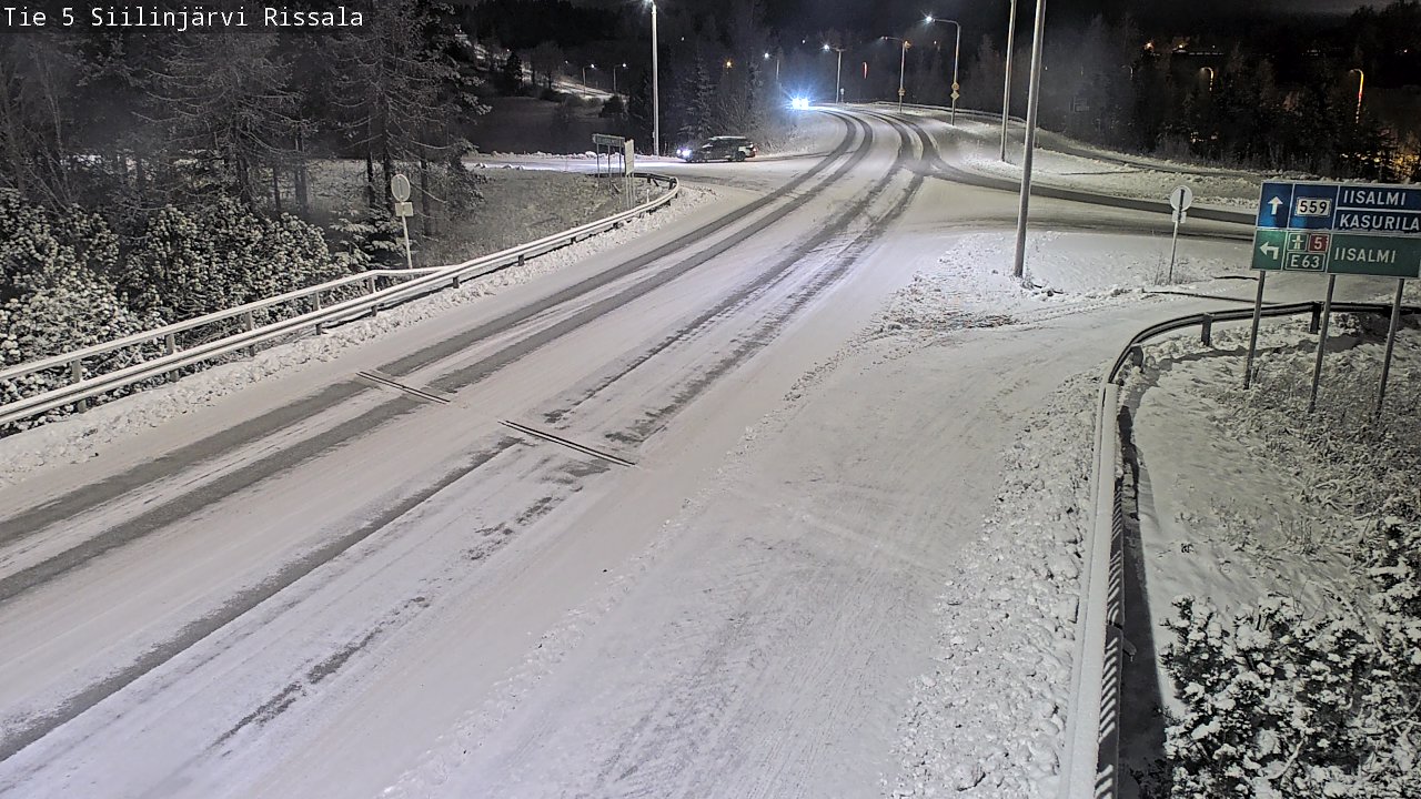 Kelikamerat Kuva Tie 5 Siilinjärvi, Rissala, Siilinjärvi, Pohjois-Savo