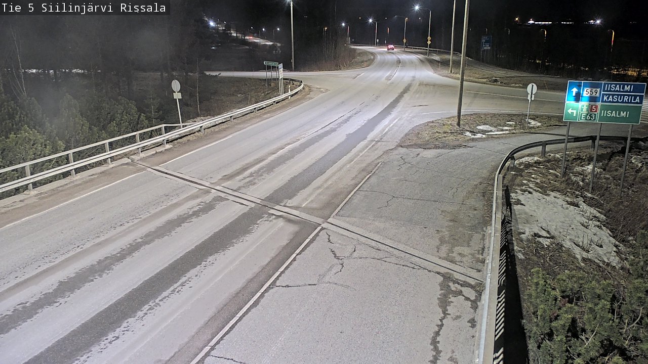 Kelikamerat Kuva Tie 5 Siilinjärvi, Rissala, Siilinjärvi, Pohjois-Savo