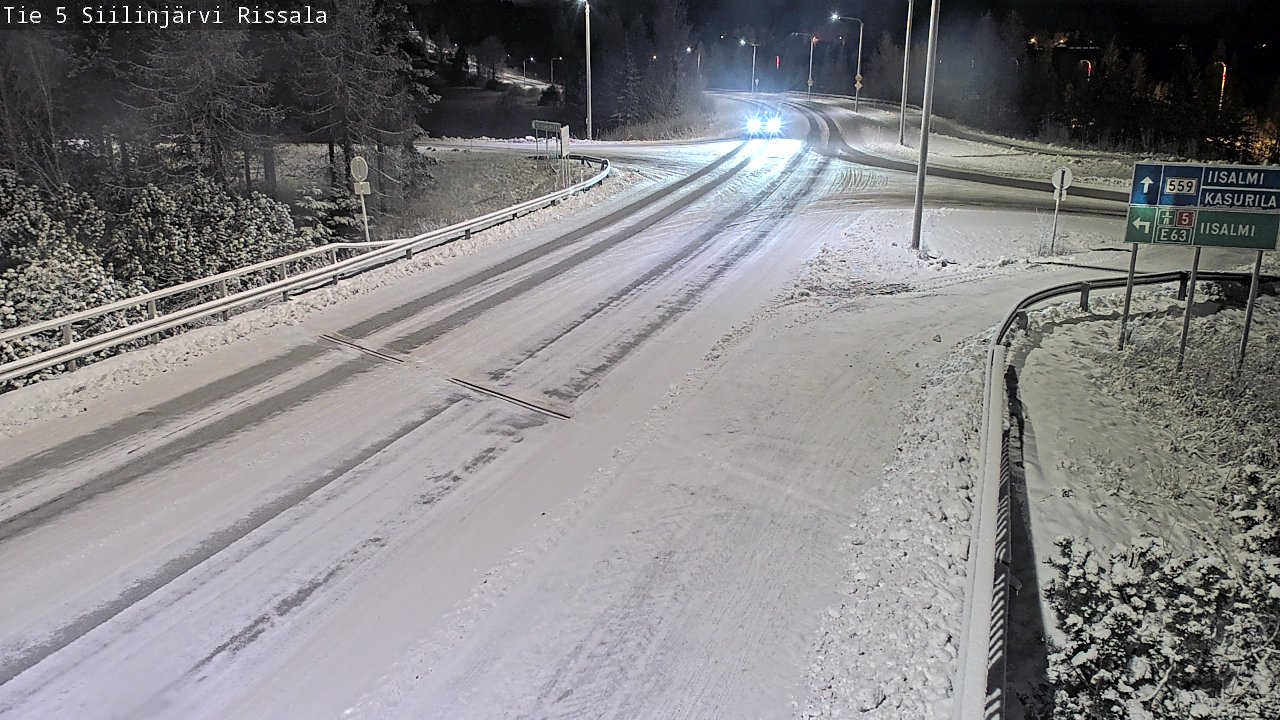 Kelikamerat Kuva Tie 5 Siilinjärvi, Rissala, Siilinjärvi, Pohjois-Savo