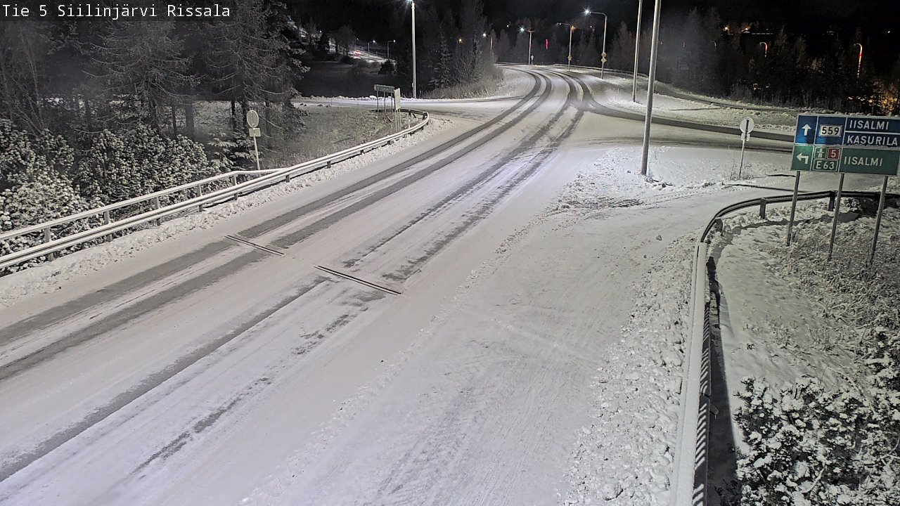 Kelikamerat Kuva Tie 5 Siilinjärvi, Rissala, Siilinjärvi, Pohjois-Savo