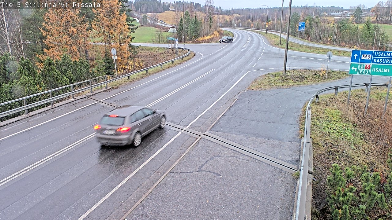 Weather Camera Image Väg 5 Siilinjärvi, Rissala, Siilinjärvi, Pohjois-Savo