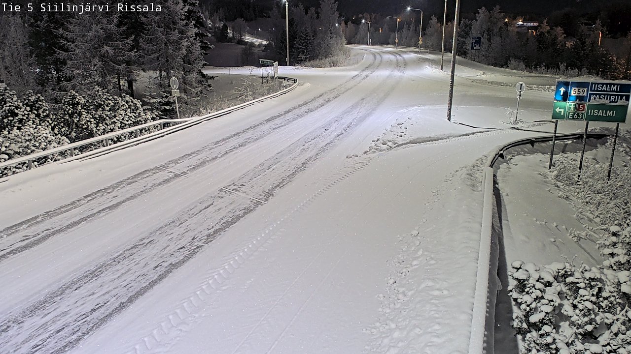 Kelikamerat Kuva Tie 5 Siilinjärvi, Rissala, Siilinjärvi, Pohjois-Savo