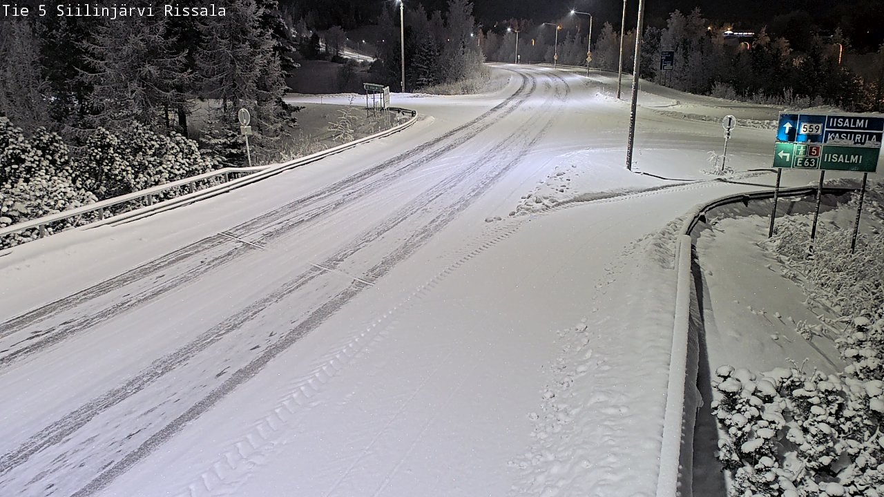 Kelikamerat Kuva Tie 5 Siilinjärvi, Rissala, Siilinjärvi, Pohjois-Savo