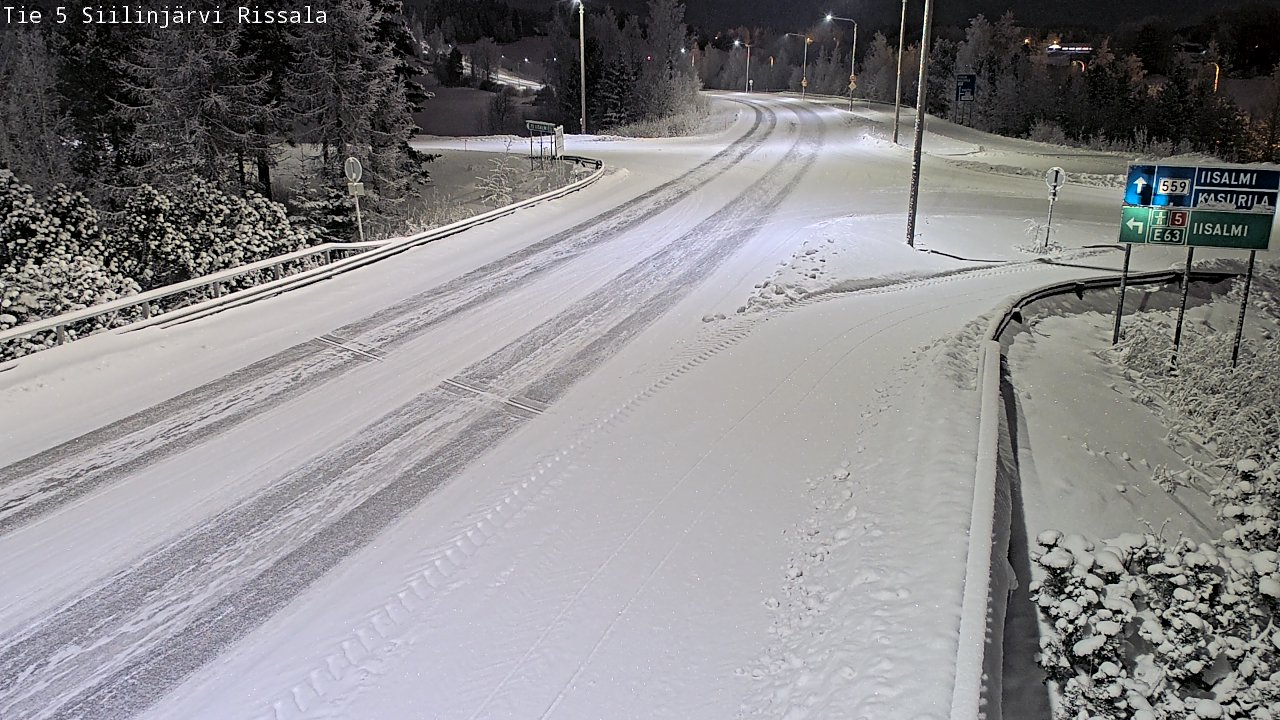 Kelikamerat Kuva Tie 5 Siilinjärvi, Rissala, Siilinjärvi, Pohjois-Savo