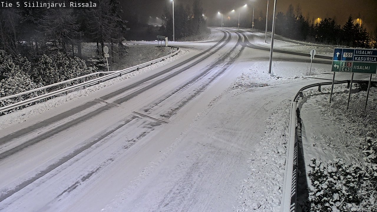 Kelikamerat Kuva Tie 5 Siilinjärvi, Rissala, Siilinjärvi, Pohjois-Savo