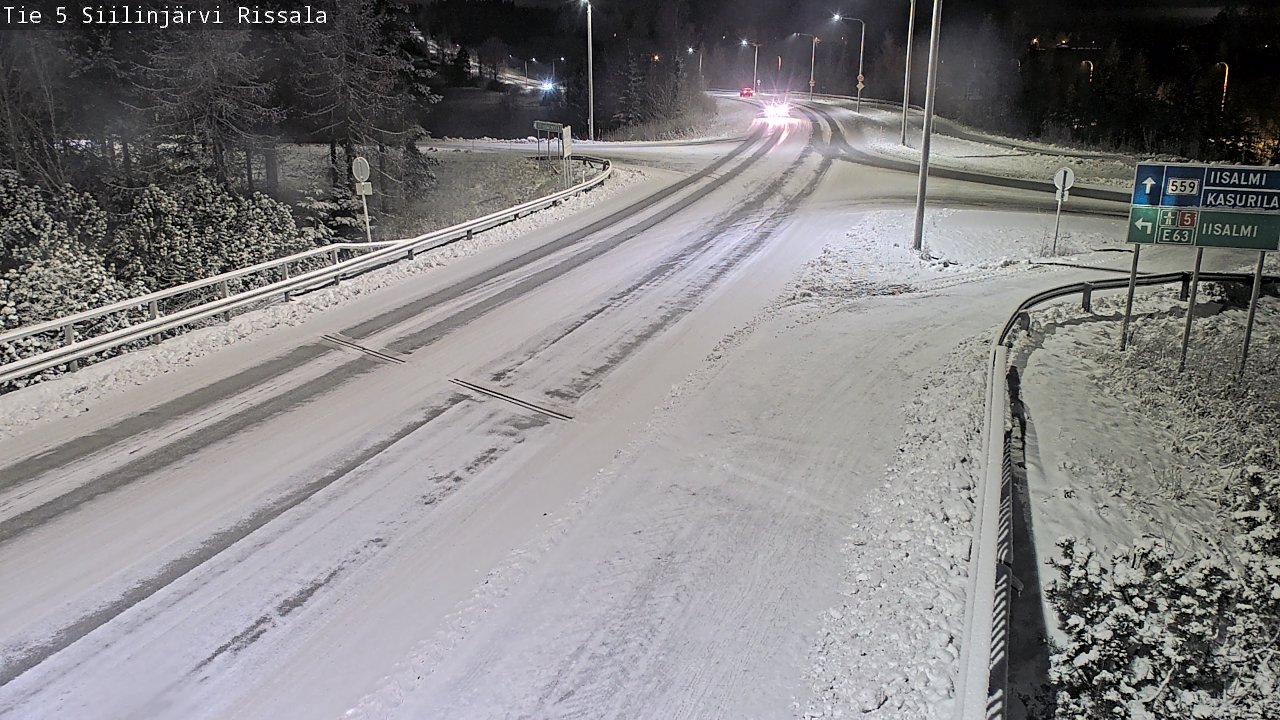 Kelikamerat Kuva Tie 5 Siilinjärvi, Rissala, Siilinjärvi, Pohjois-Savo