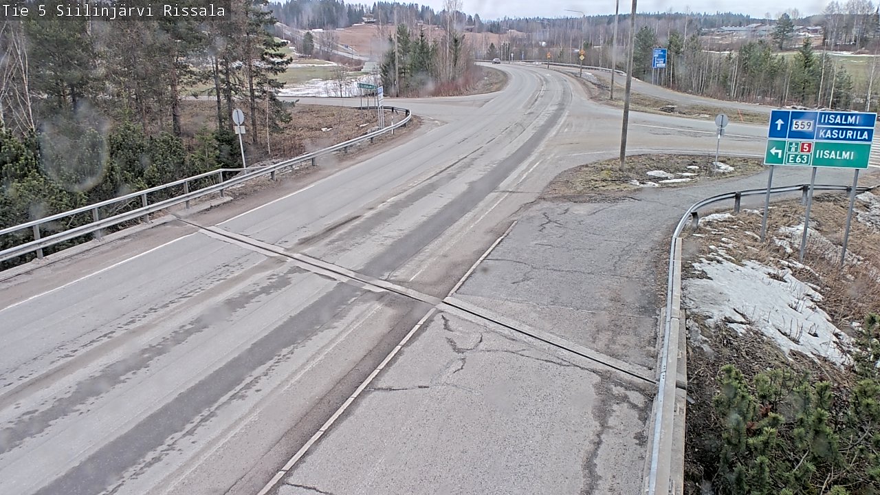 Kelikamerat Kuva Tie 5 Siilinjärvi, Rissala, Siilinjärvi, Pohjois-Savo
