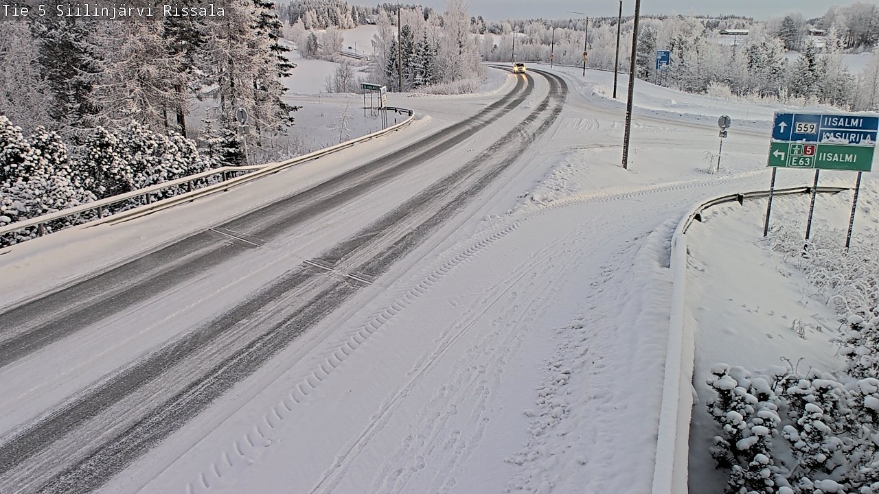 Kelikamerat Kuva Tie 5 Siilinjärvi, Rissala, Siilinjärvi, Pohjois-Savo