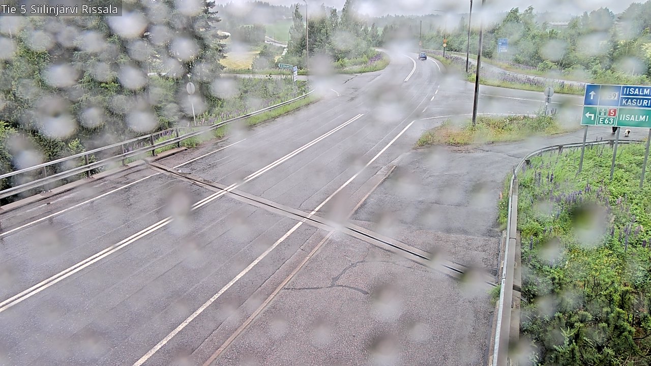 Weather Camera Image Väg 5 Siilinjärvi, Rissala, Siilinjärvi, Pohjois-Savo