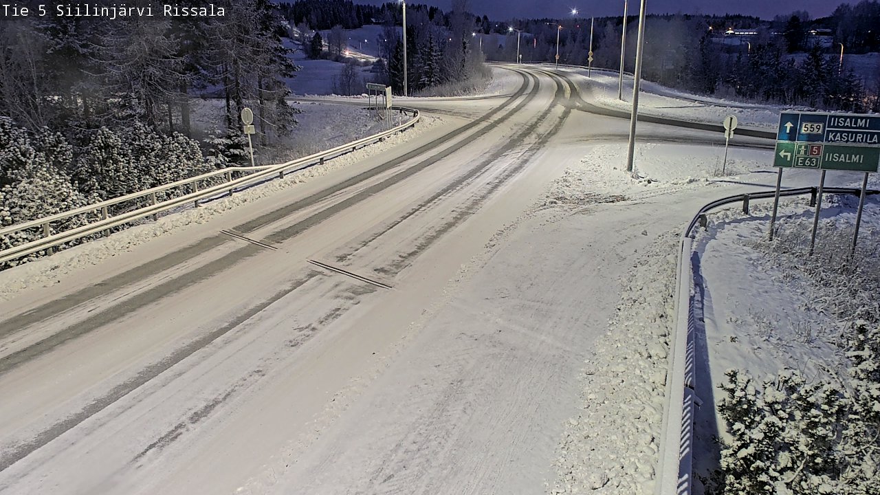 Kelikamerat Kuva Tie 5 Siilinjärvi, Rissala, Siilinjärvi, Pohjois-Savo