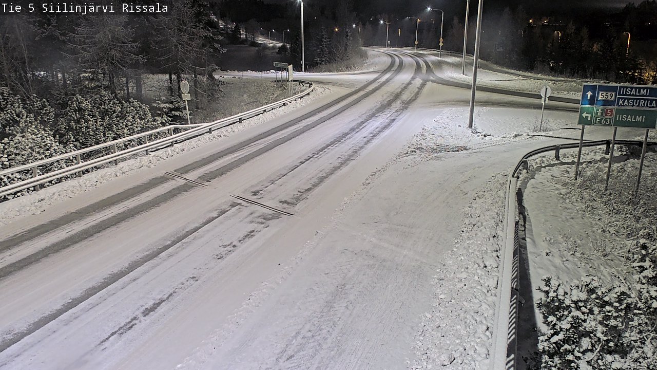 Kelikamerat Kuva Tie 5 Siilinjärvi, Rissala, Siilinjärvi, Pohjois-Savo