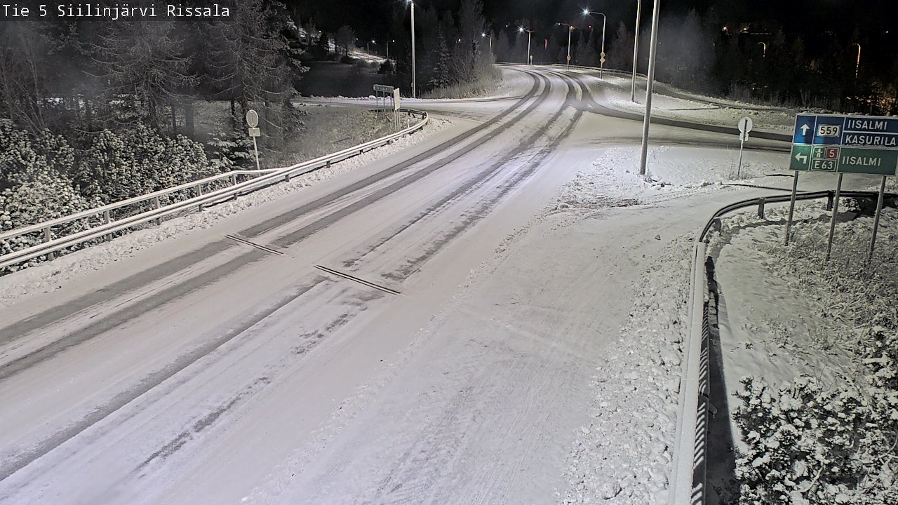 Kelikamerat Kuva Tie 5 Siilinjärvi, Rissala, Siilinjärvi, Pohjois-Savo