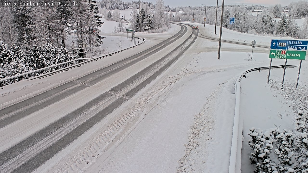 Kelikamerat Kuva Tie 5 Siilinjärvi, Rissala, Siilinjärvi, Pohjois-Savo