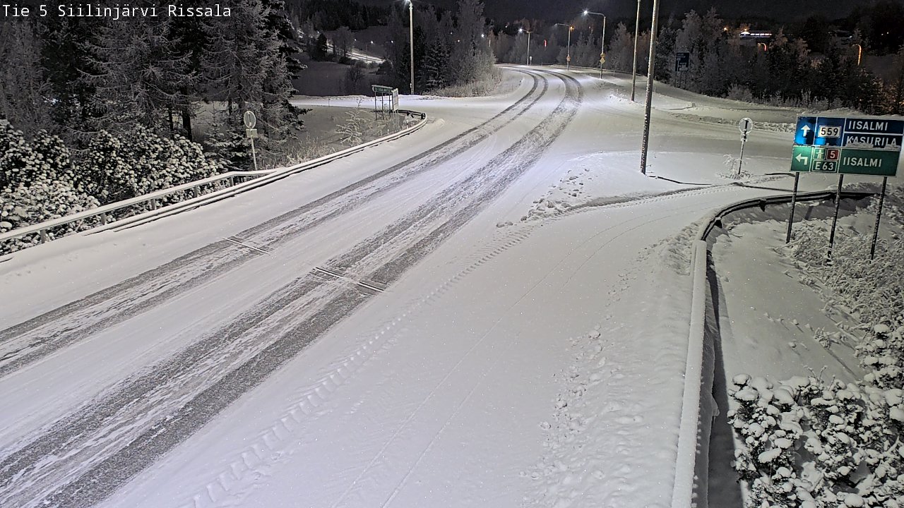 Kelikamerat Kuva Tie 5 Siilinjärvi, Rissala, Siilinjärvi, Pohjois-Savo