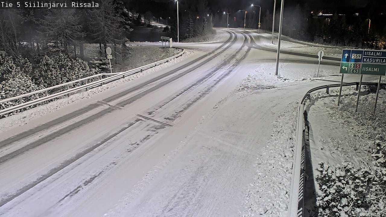 Kelikamerat Kuva Tie 5 Siilinjärvi, Rissala, Siilinjärvi, Pohjois-Savo