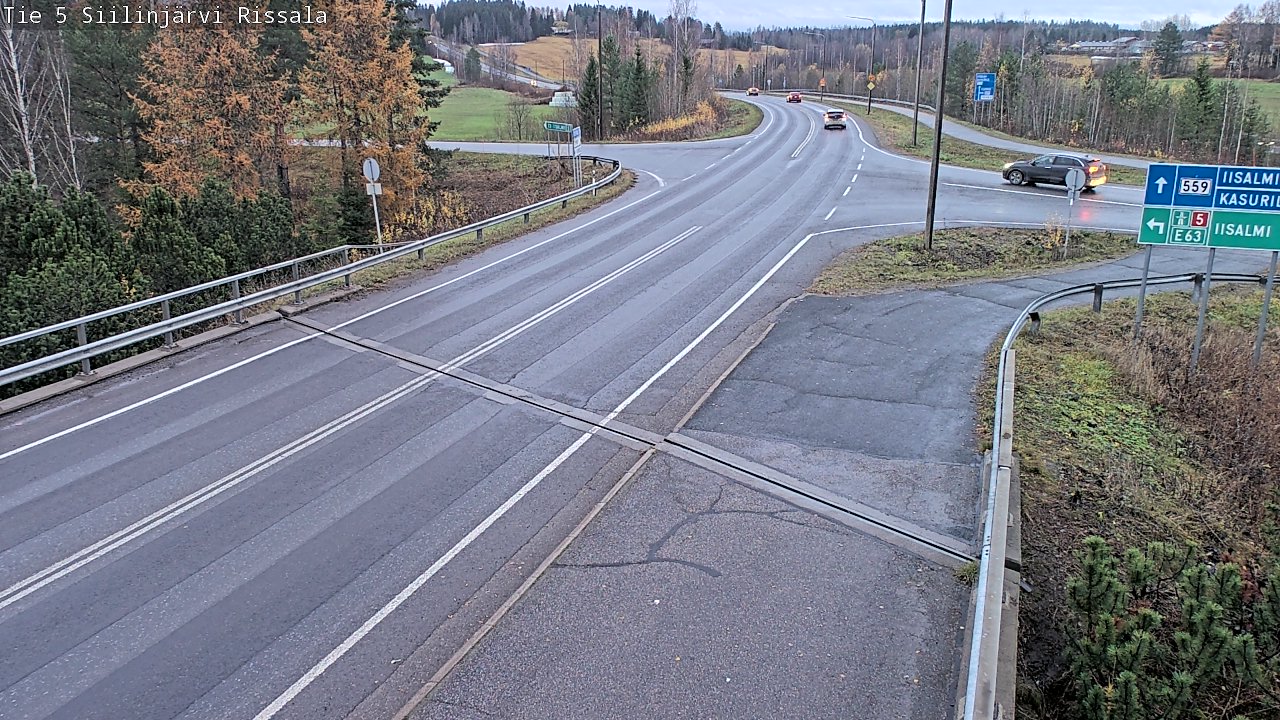 Weather Camera Image Väg 5 Siilinjärvi, Rissala, Siilinjärvi, Pohjois-Savo