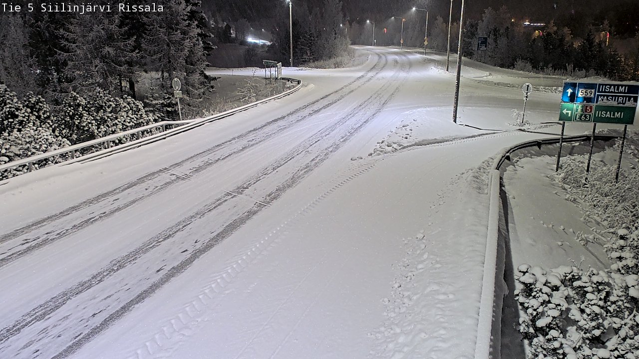 Kelikamerat Kuva Tie 5 Siilinjärvi, Rissala, Siilinjärvi, Pohjois-Savo