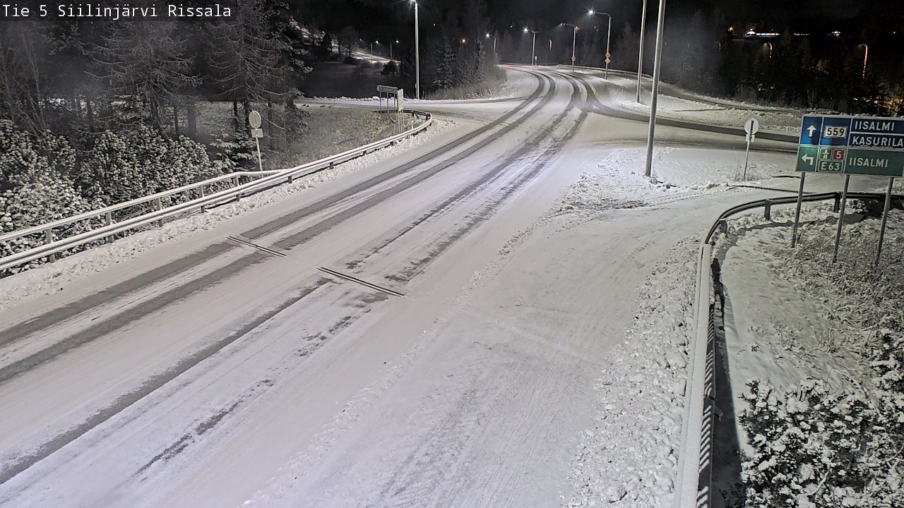 Kelikamerat Kuva Tie 5 Siilinjärvi, Rissala, Siilinjärvi, Pohjois-Savo