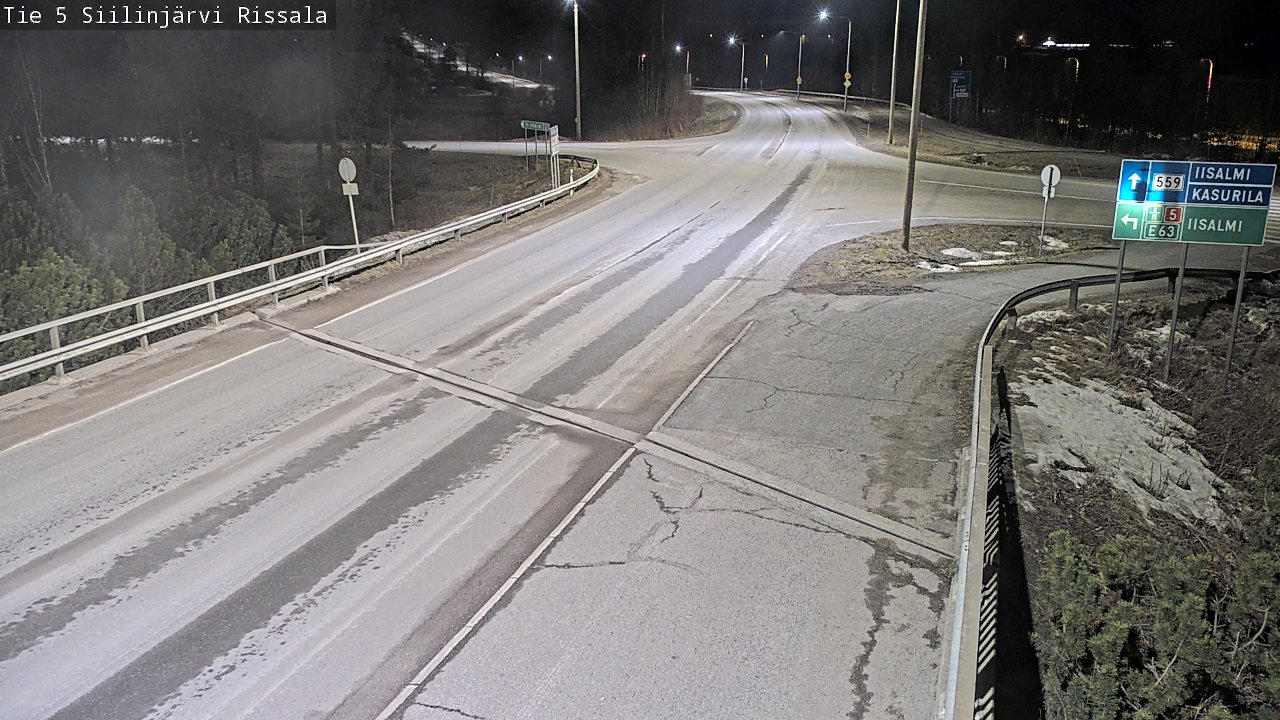 Kelikamerat Kuva Tie 5 Siilinjärvi, Rissala, Siilinjärvi, Pohjois-Savo