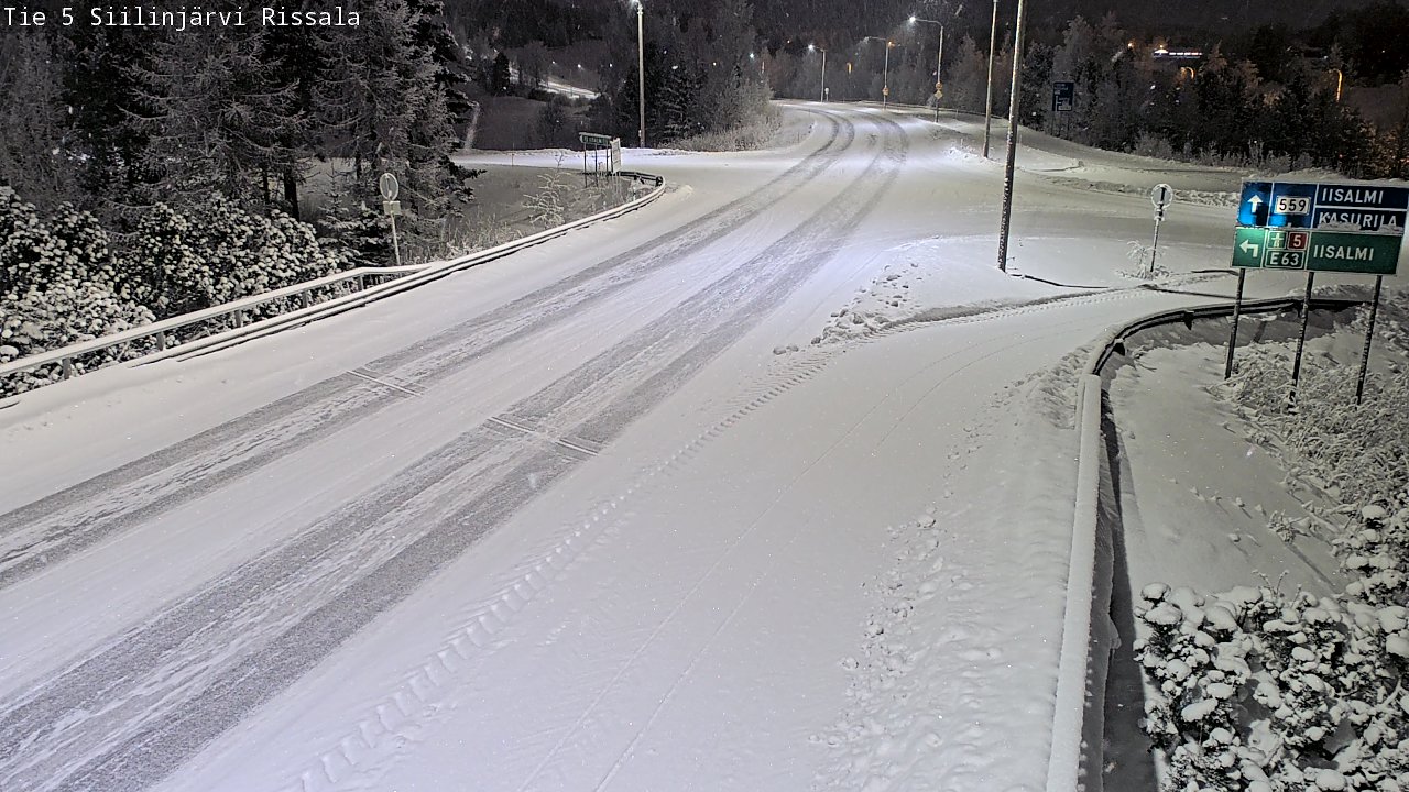 Kelikamerat Kuva Tie 5 Siilinjärvi, Rissala, Siilinjärvi, Pohjois-Savo