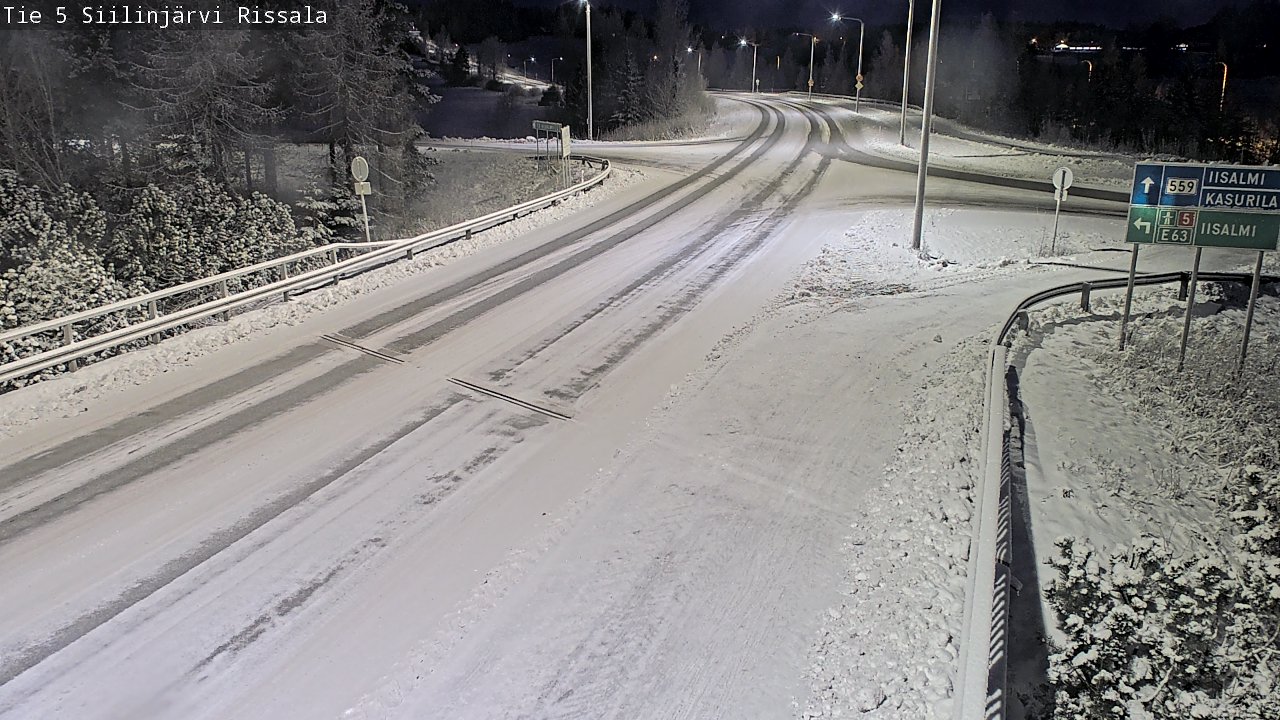 Kelikamerat Kuva Tie 5 Siilinjärvi, Rissala, Siilinjärvi, Pohjois-Savo