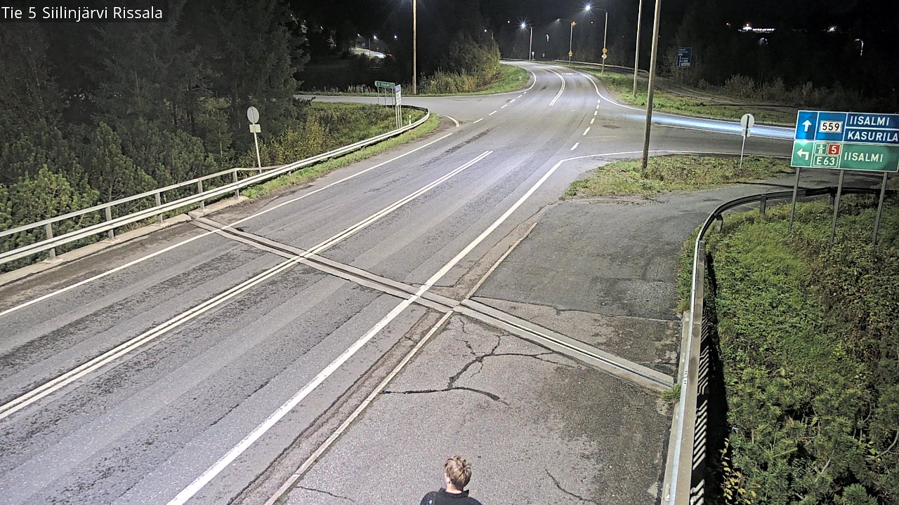 Weather Camera Image Road 5 Siilinjärvi, Rissala, Siilinjärvi, Pohjois-Savo