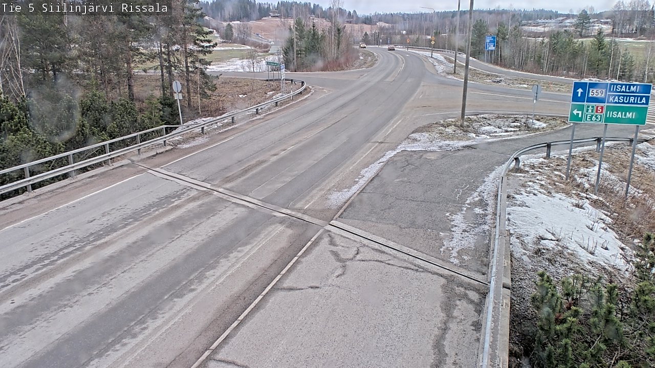 Kelikamerat Kuva Tie 5 Siilinjärvi, Rissala, Siilinjärvi, Pohjois-Savo