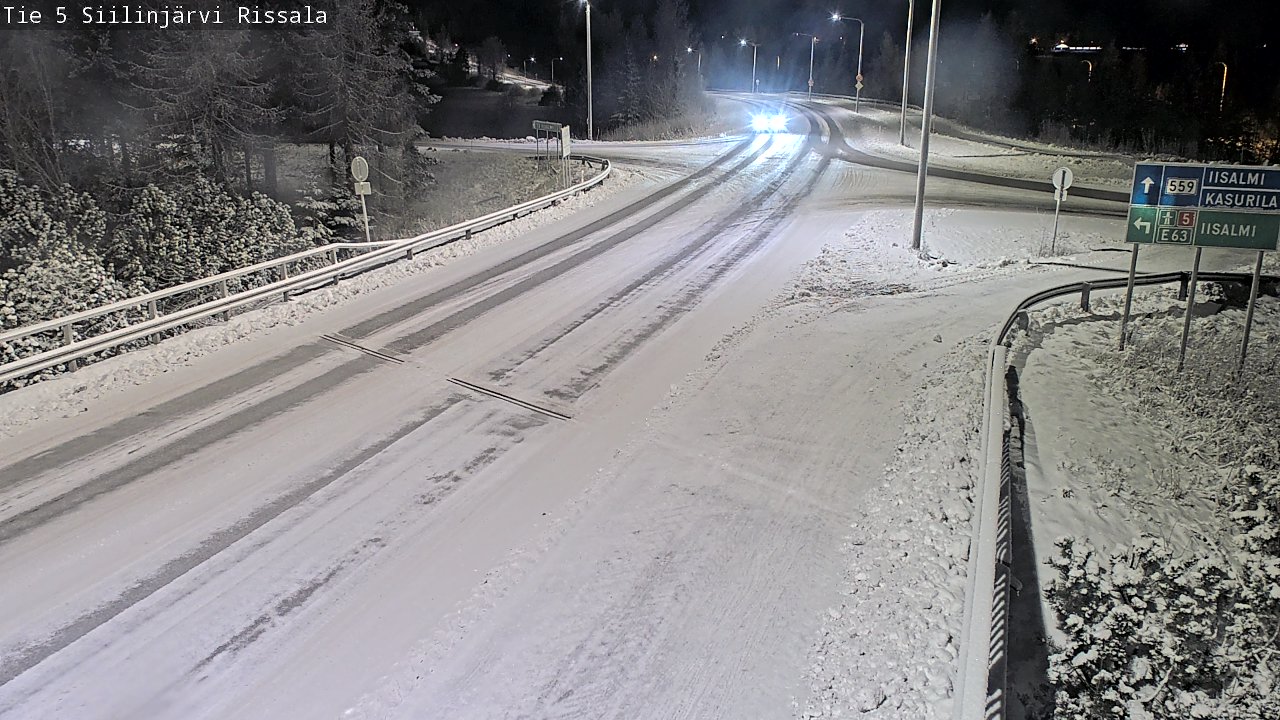 Kelikamerat Kuva Tie 5 Siilinjärvi, Rissala, Siilinjärvi, Pohjois-Savo