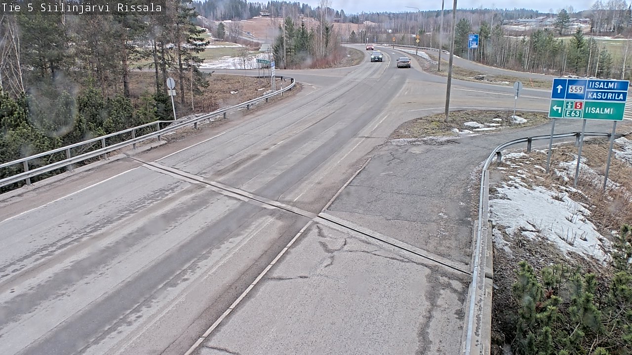 Kelikamerat Kuva Tie 5 Siilinjärvi, Rissala, Siilinjärvi, Pohjois-Savo