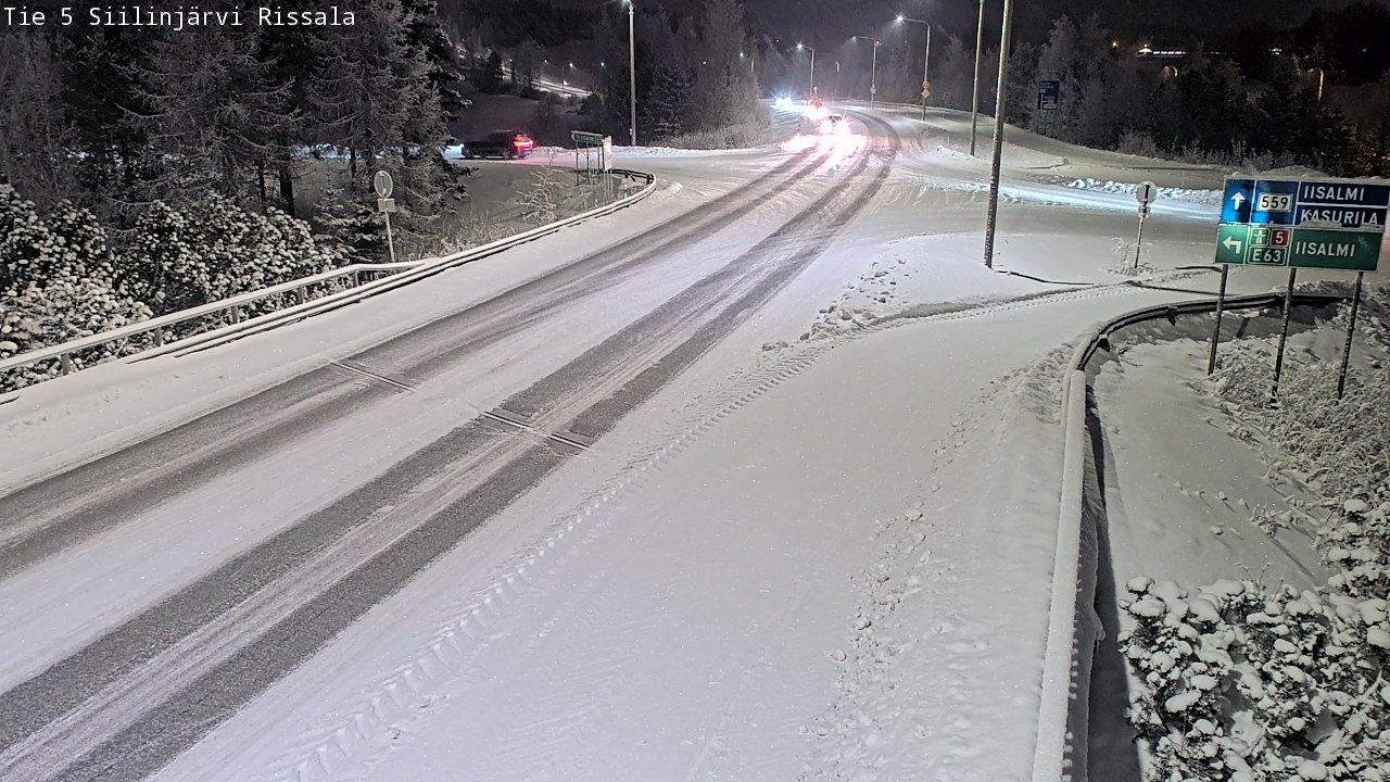 Kelikamerat Kuva Tie 5 Siilinjärvi, Rissala, Siilinjärvi, Pohjois-Savo