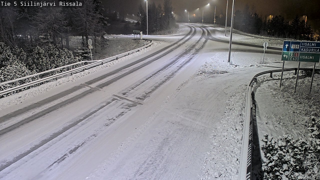 Kelikamerat Kuva Tie 5 Siilinjärvi, Rissala, Siilinjärvi, Pohjois-Savo