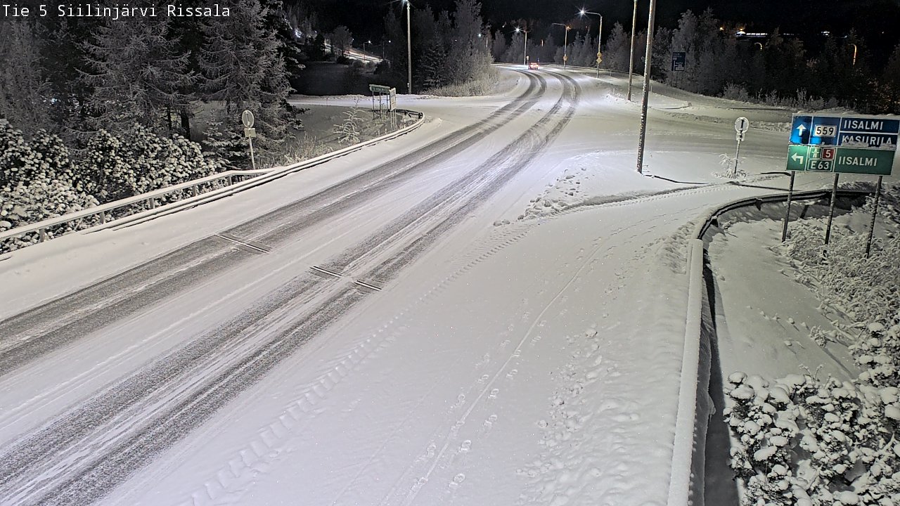 Kelikamerat Kuva Tie 5 Siilinjärvi, Rissala, Siilinjärvi, Pohjois-Savo