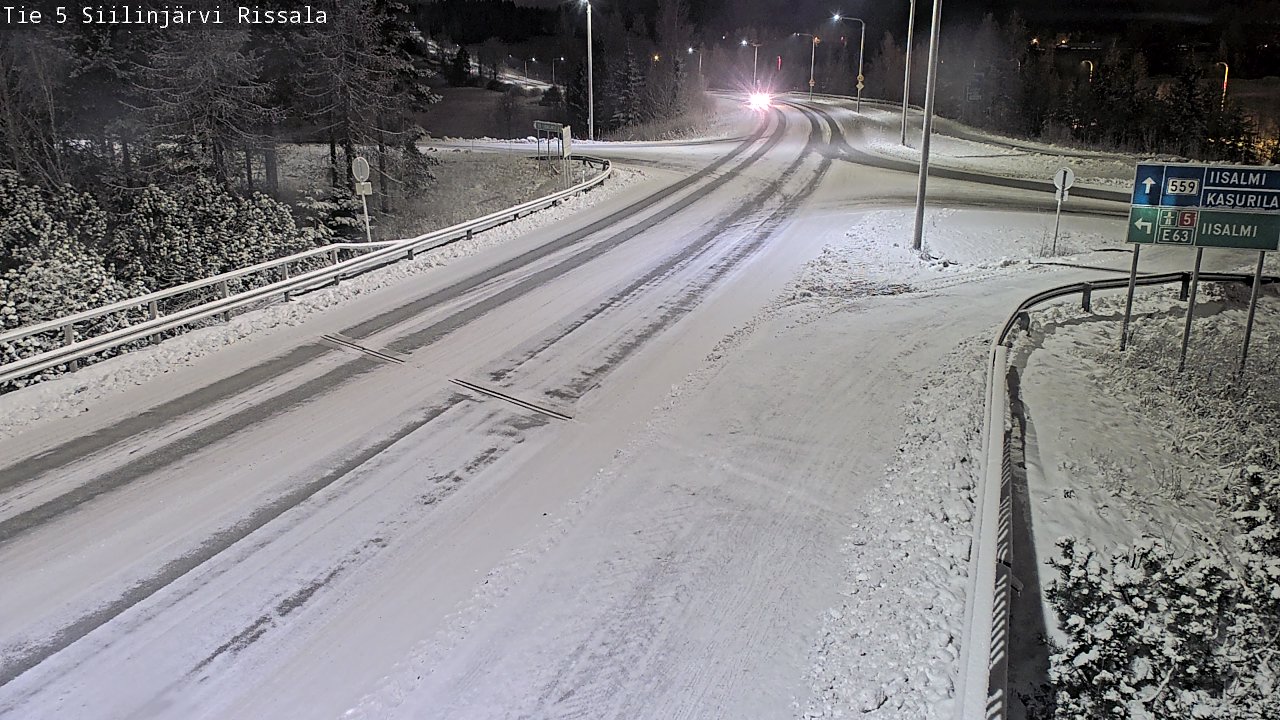 Kelikamerat Kuva Tie 5 Siilinjärvi, Rissala, Siilinjärvi, Pohjois-Savo