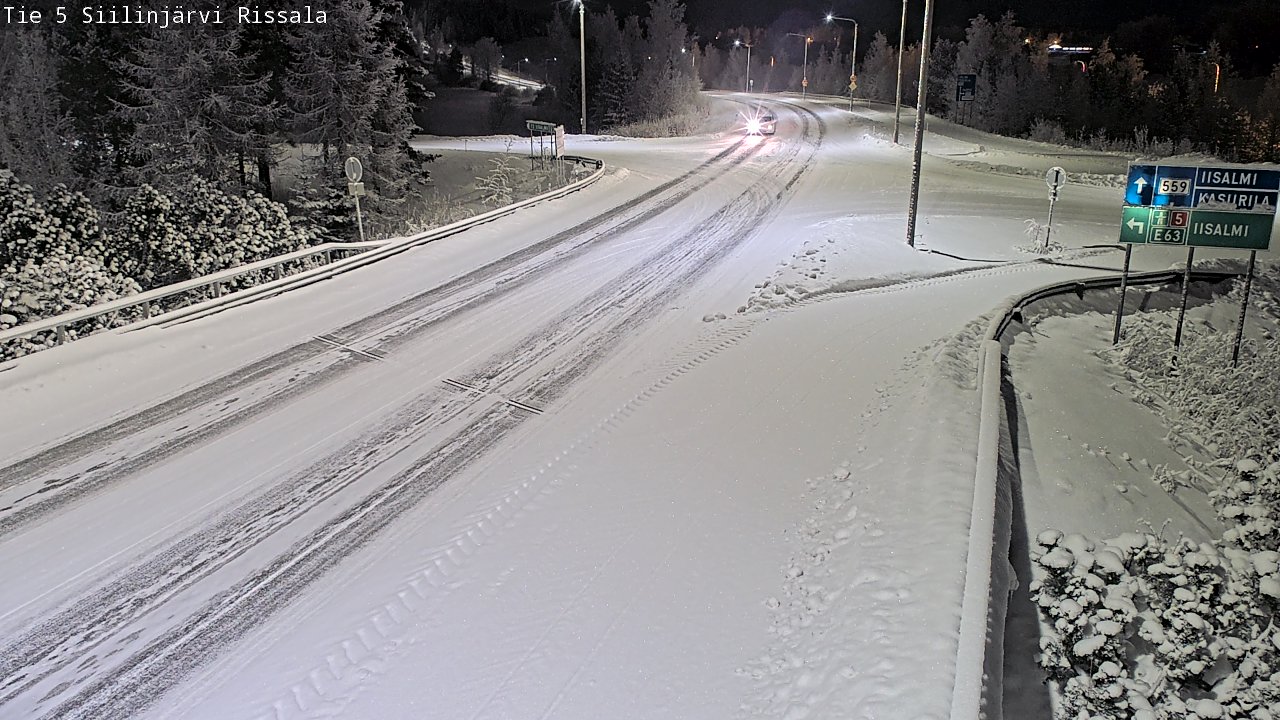 Kelikamerat Kuva Tie 5 Siilinjärvi, Rissala, Siilinjärvi, Pohjois-Savo