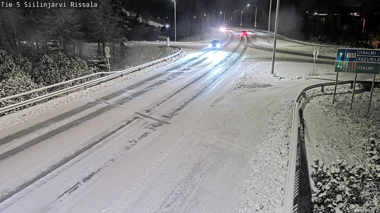 Kelikamerat Kuva Tie 5 Siilinjärvi, Rissala, Siilinjärvi, Pohjois-Savo