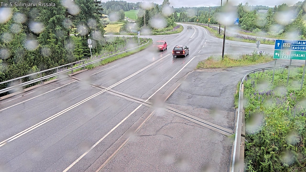 Weather Camera Image Väg 5 Siilinjärvi, Rissala, Siilinjärvi, Pohjois-Savo