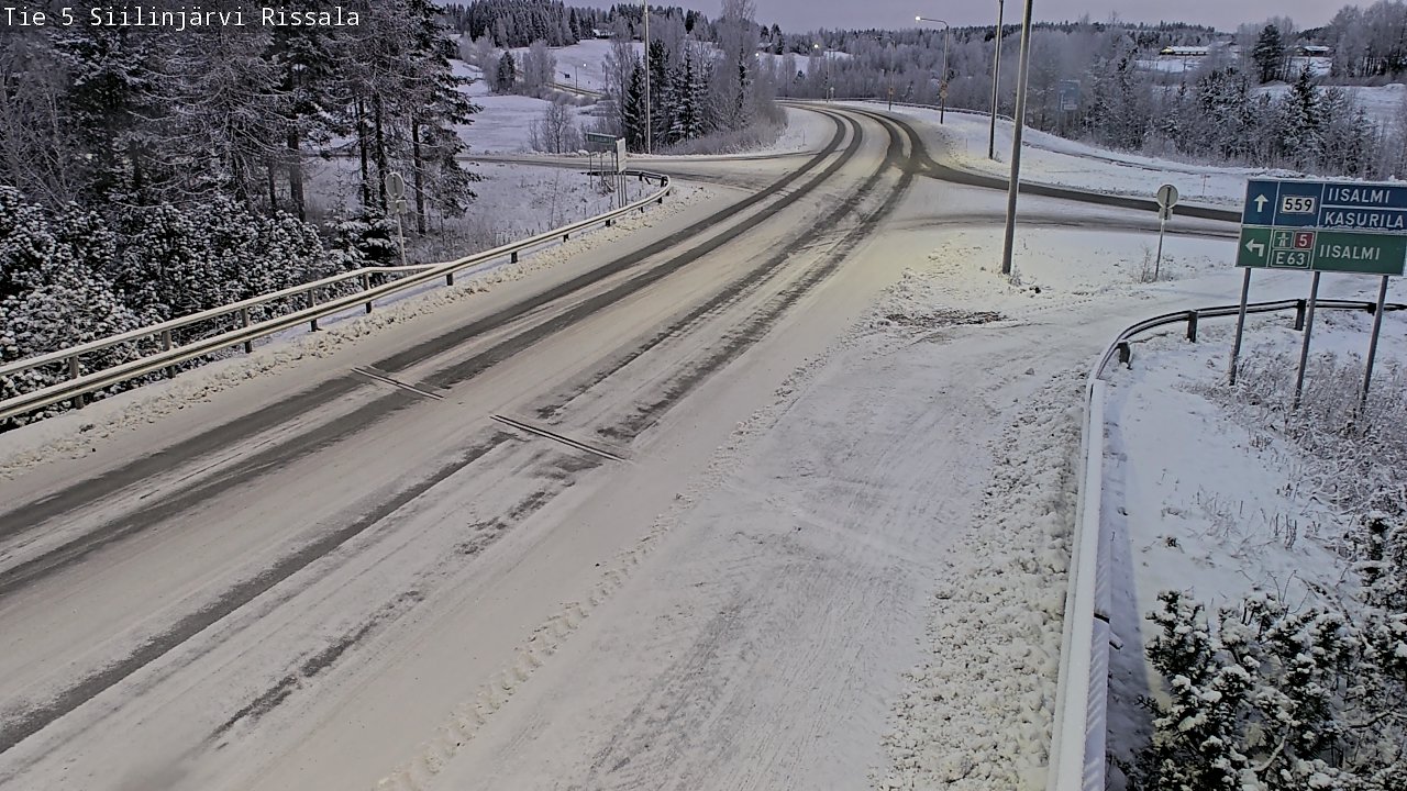 Kelikamerat Kuva Tie 5 Siilinjärvi, Rissala, Siilinjärvi, Pohjois-Savo
