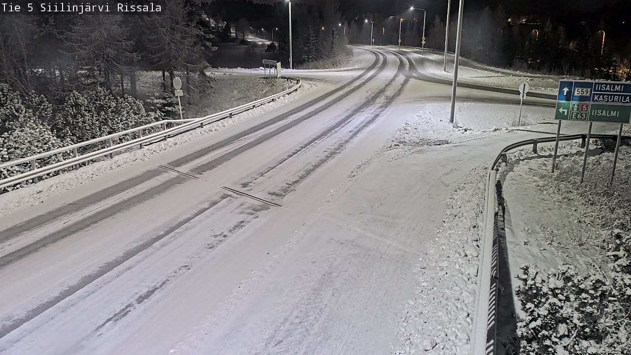 Kelikamerat Kuva Tie 5 Siilinjärvi, Rissala, Siilinjärvi, Pohjois-Savo