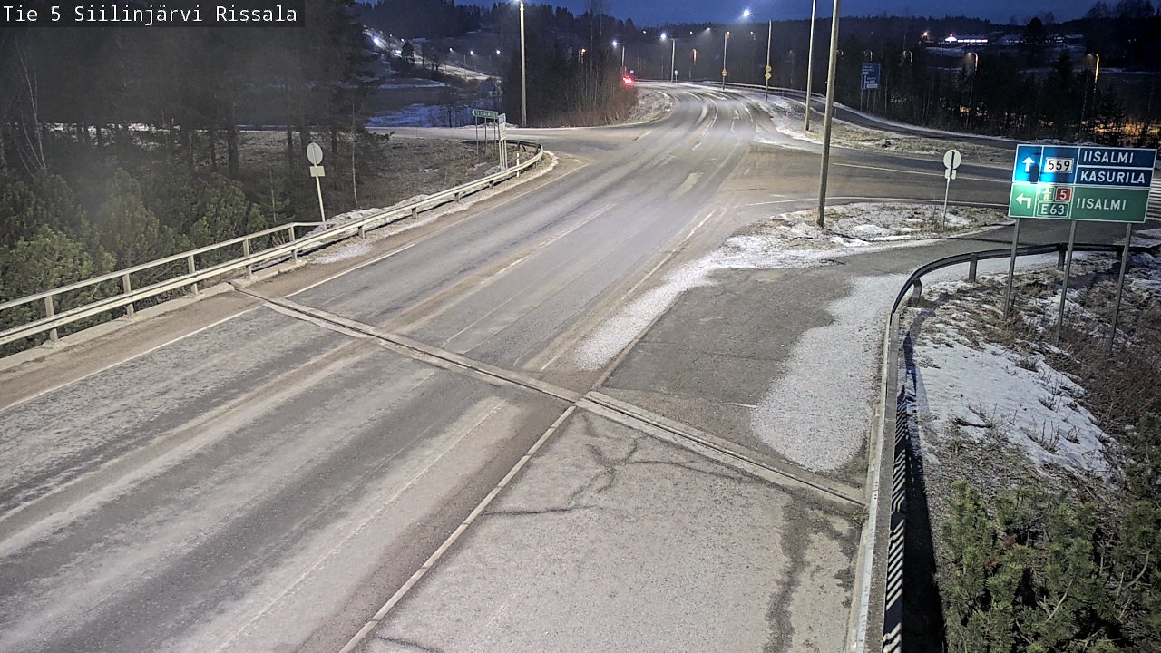 Kelikamerat Kuva Tie 5 Siilinjärvi, Rissala, Siilinjärvi, Pohjois-Savo