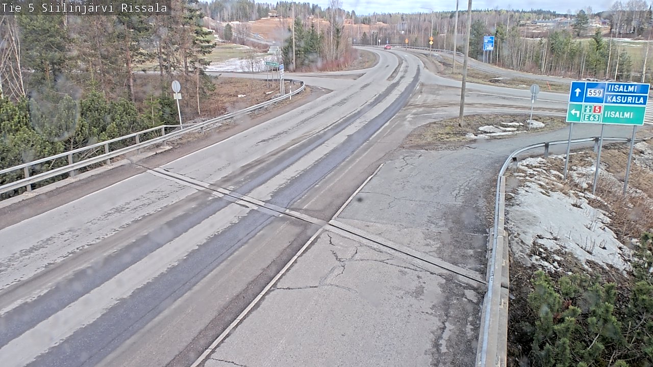 Kelikamerat Kuva Tie 5 Siilinjärvi, Rissala, Siilinjärvi, Pohjois-Savo